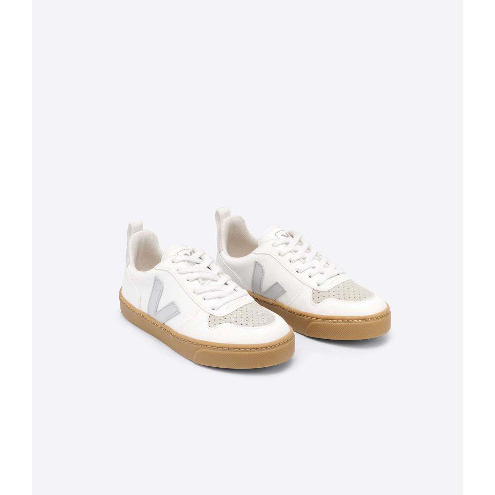 Αθλητικά Παπούτσια παιδικα Veja V-10 LACE CWL White/Beige | GR 851ZUT